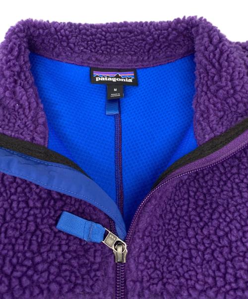 Patagonia（パタゴニア）Patagonia (パタゴニア) Classic Retro-X Jacket パープル サイズ:Mの古着・服飾アイテム