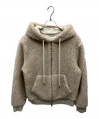 MONCLERモンクレール）の古着「ボアジャケット」｜ベージュ