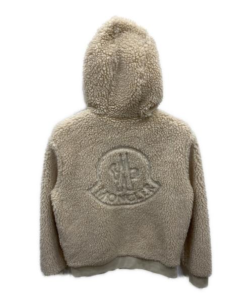 MONCLER（モンクレール）MONCLER (モンクレール) ボアジャケット ベージュ サイズ:Mの古着・服飾アイテム