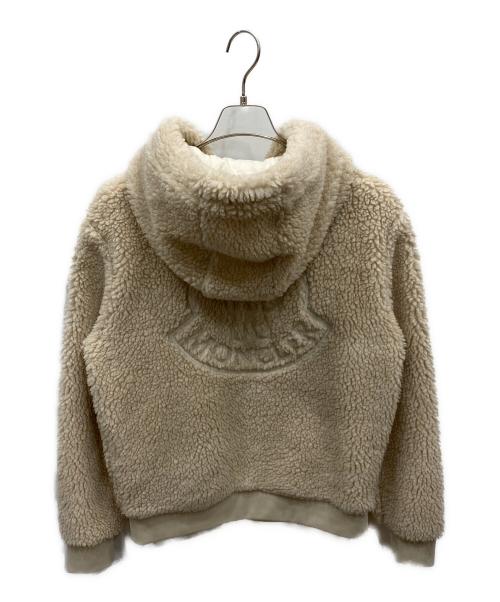 MONCLER（モンクレール）MONCLER (モンクレール) ボアジャケット ベージュ サイズ:Mの古着・服飾アイテム