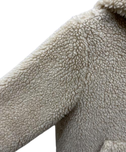 MONCLER（モンクレール）MONCLER (モンクレール) ボアジャケット ベージュ サイズ:Mの古着・服飾アイテム