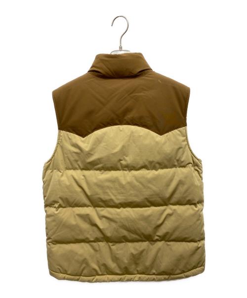 Patagonia（パタゴニア）Patagonia (パタゴニア) Reversible Bivy Down Vest ベージュ サイズ:Mの古着・服飾アイテム