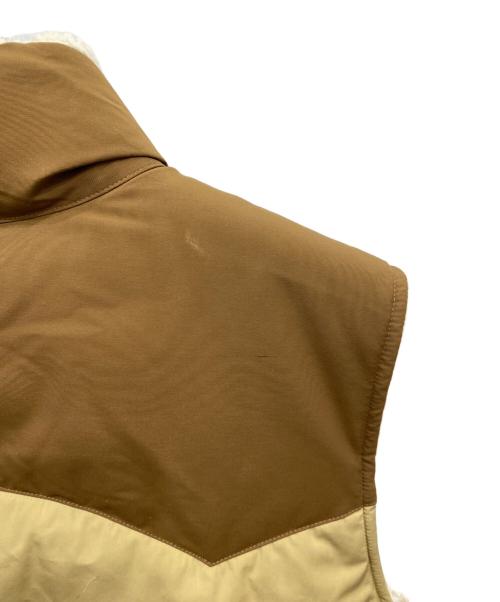 Patagonia（パタゴニア）Patagonia (パタゴニア) Reversible Bivy Down Vest ベージュ サイズ:Mの古着・服飾アイテム