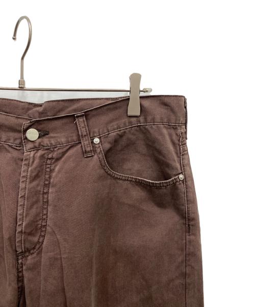 CarHartt（カーハート）CarHartt (カーハート) TEXAS PANT ブラウン サイズ:33の古着・服飾アイテム