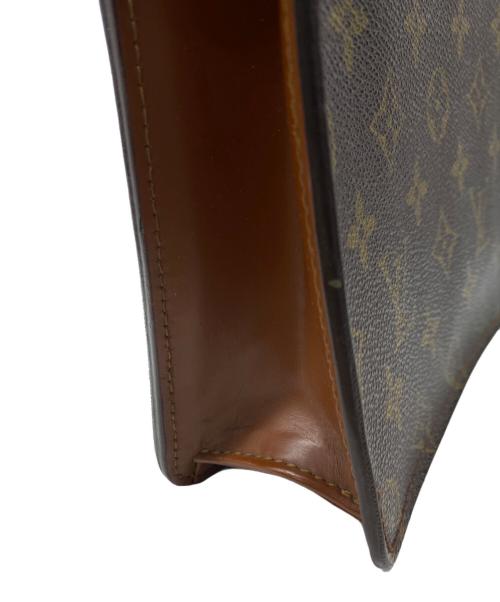 LOUIS VUITTON（ルイ ヴィトン）LOUIS VUITTON (ルイ ヴィトン) クラッチバッグ ブラウンの古着・服飾アイテム