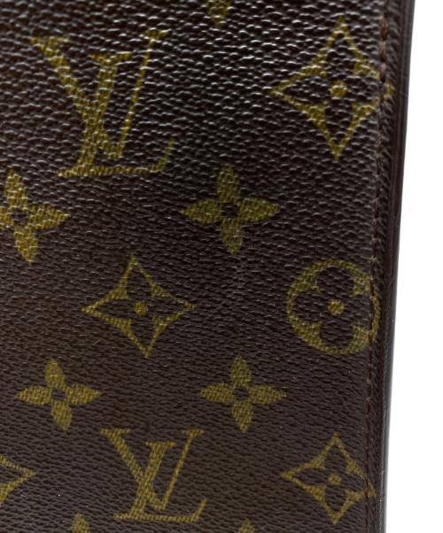 LOUIS VUITTON（ルイ ヴィトン）LOUIS VUITTON (ルイ ヴィトン) クラッチバッグ ブラウンの古着・服飾アイテム