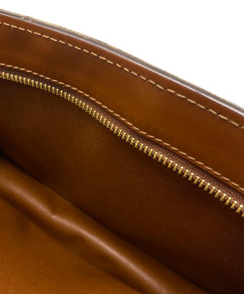 LOUIS VUITTON（ルイ ヴィトン）LOUIS VUITTON (ルイ ヴィトン) クラッチバッグ ブラウンの古着・服飾アイテム