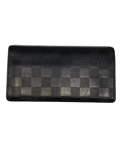 LOUIS VUITTON（ルイ ヴィトン）LOUIS VUITTON (ルイ ヴィトン) 長財布 ブラックの古着・服飾アイテム