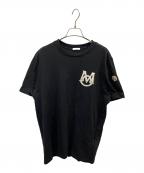 MONCLERモンクレール）の古着「SS TSHIRT」｜ブラック