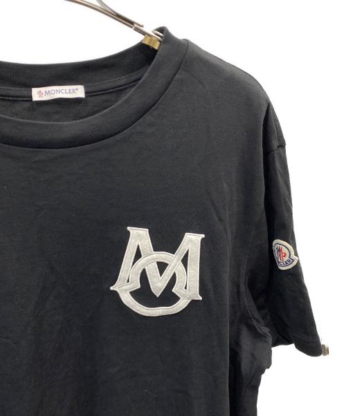 MONCLER（モンクレール）MONCLER (モンクレール) SS TSHIRT ブラック サイズ:XLの古着・服飾アイテム