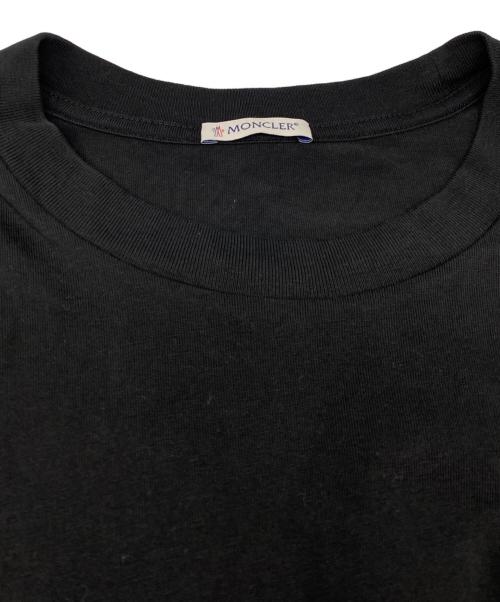MONCLER（モンクレール）MONCLER (モンクレール) SS TSHIRT ブラック サイズ:XLの古着・服飾アイテム