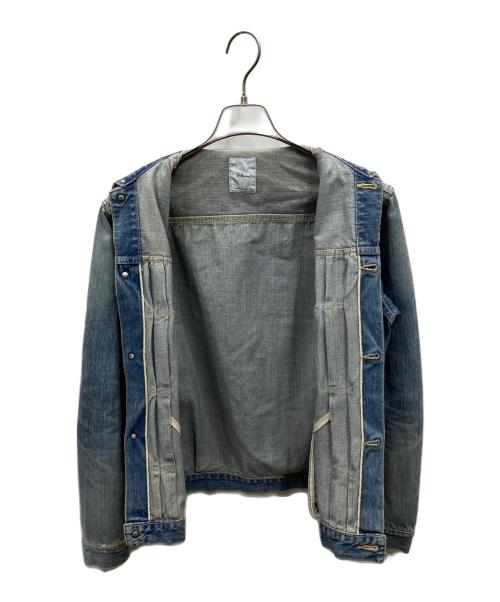 Ron Herman（ロンハーマン）Ron Herman (ロンハーマン) ダメージ加工2nd TYPE デニムジャケット インディゴ サイズ:Sの古着・服飾アイテム