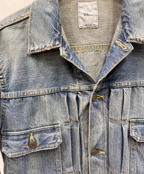 Ron Herman（ロンハーマン）Ron Herman (ロンハーマン) ダメージ加工2nd TYPE デニムジャケット インディゴ サイズ:Sの古着・服飾アイテム