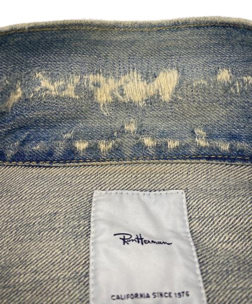 Ron Herman（ロンハーマン）Ron Herman (ロンハーマン) ダメージ加工2nd TYPE デニムジャケット インディゴ サイズ:Sの古着・服飾アイテム