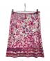 LEONARD（レオナール）の古着「花柄スカート」｜ピンク