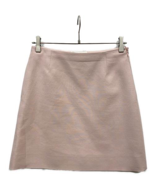 VALENTINO（ヴァレンティノ）VALENTINO (ヴァレンティノ) ウール台形スカート ピンク サイズ:40の古着・服飾アイテム
