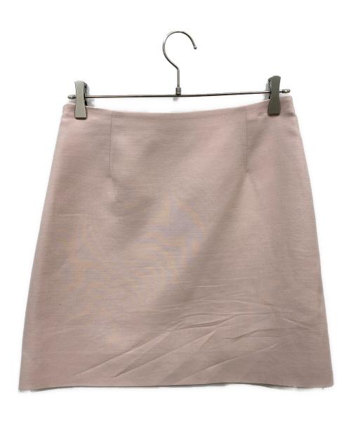 VALENTINO（ヴァレンティノ）VALENTINO (ヴァレンティノ) ウール台形スカート ピンク サイズ:40の古着・服飾アイテム