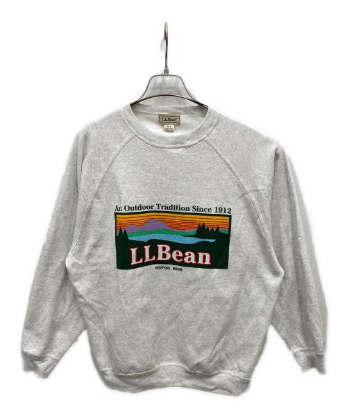 L.L.Bean（エルエルビーン）L.L.Bean (エルエルビーン) Portage Crewneck Sweatshirt グレー サイズ:Mの古着・服飾アイテム