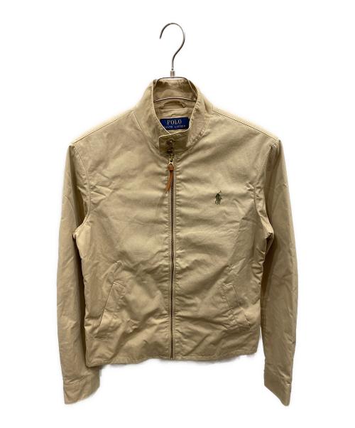 POLO RALPH LAUREN（ポロ・ラルフローレン）POLO RALPH LAUREN (ポロ・ラルフローレン) スイングトップ ベージュ サイズ:XSの古着・服飾アイテム