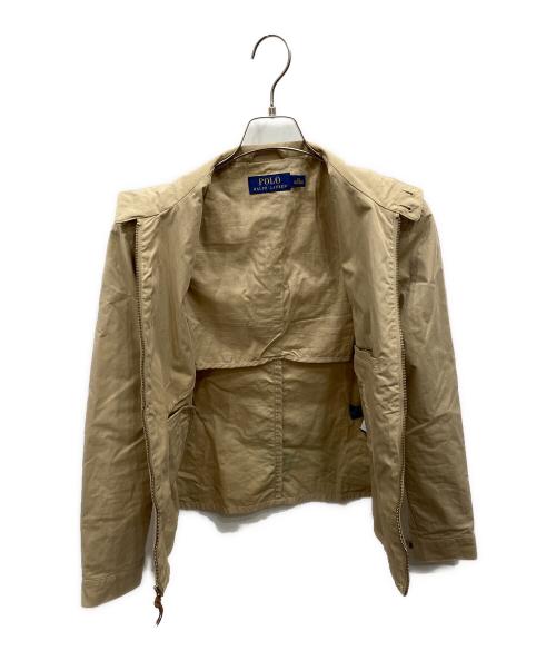 POLO RALPH LAUREN（ポロ・ラルフローレン）POLO RALPH LAUREN (ポロ・ラルフローレン) スイングトップ ベージュ サイズ:XSの古着・服飾アイテム