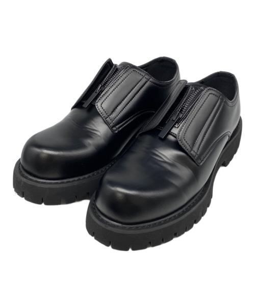 DOOPZ（ドープス）DOOPZ (ドープス) Center zip derby shoes ブラック サイズ:Sの古着・服飾アイテム