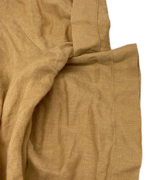 POLO RALPH LAUREN（ポロ・ラルフローレン）POLO RALPH LAUREN (ポロ・ラルフローレン) リネン半袖シャツ ベージュ サイズ:Lの古着・服飾アイテム