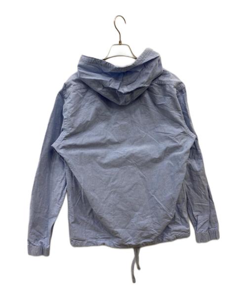 POLO RALPH LAUREN（ポロ・ラルフローレン）POLO RALPH LAUREN (ポロ・ラルフローレン) フーデッドシャツ スカイブルー サイズ:Sの古着・服飾アイテム