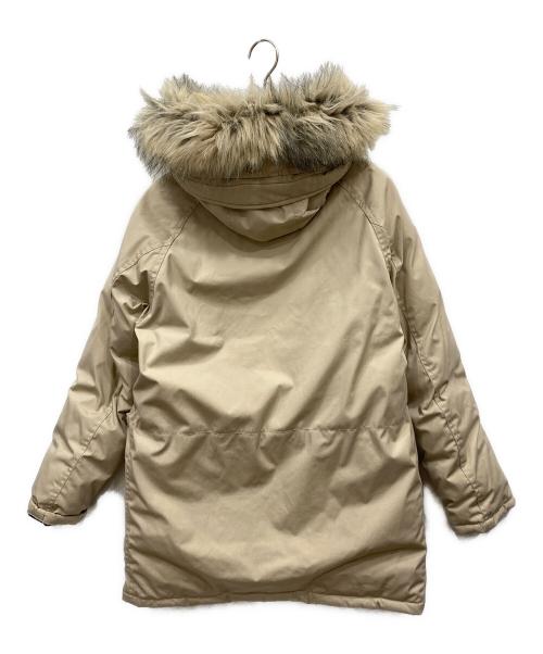 THE NORTHFACE PURPLELABEL（ザ・ノースフェイス パープルレーベル）THE NORTHFACE PURPLELABEL (ザ・ノースフェイス パープルレーベル) 65/35 Long Serow ダウンジャケット ベージュ サイズ:Sの古着・服飾アイテム