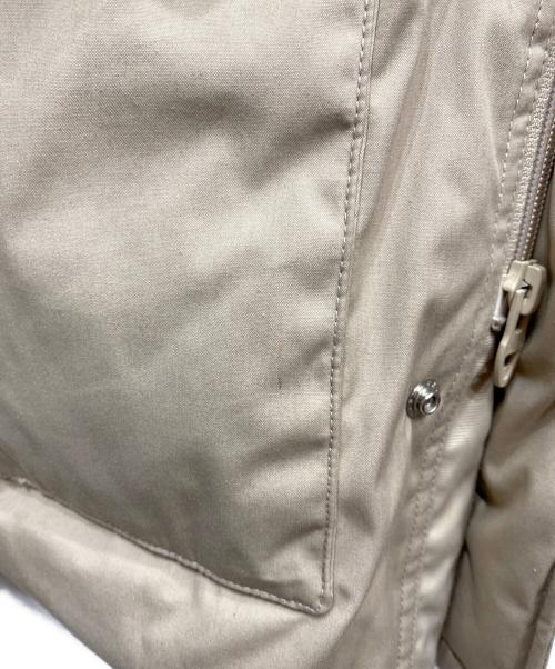THE NORTHFACE PURPLELABEL（ザ・ノースフェイス パープルレーベル）THE NORTHFACE PURPLELABEL (ザ・ノースフェイス パープルレーベル) 65/35 Long Serow ダウンジャケット ベージュ サイズ:Sの古着・服飾アイテム