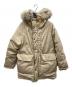 THE NORTHFACE PURPLELABEL（ザ・ノースフェイス パープルレーベル）の古着「65/35 Long Serow ダウンジャケット」｜ベージュ