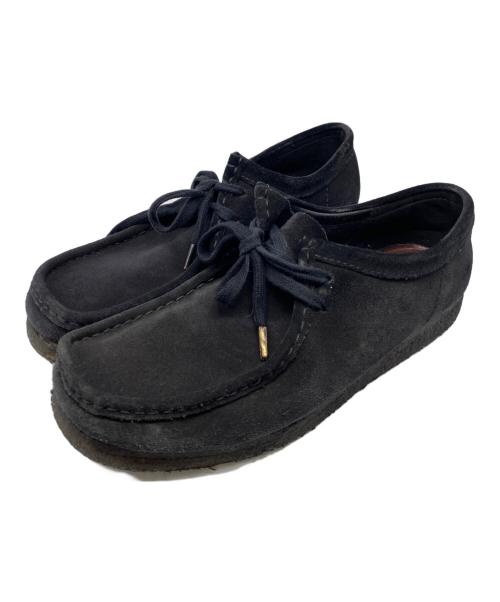 CLARKS（クラークス）CLARKS (クラークス) ワラビーシューズ ブラック サイズ:27㎝の古着・服飾アイテム
