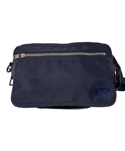 PORTER（ポーター）PORTER (ポーター) LIFT SHOULDERBAG ネイビーの古着・服飾アイテム
