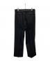 IRENISA (イレニサ) TWO TUCK WIDE PANTS ブラック サイズ:2：14000円