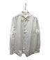 AURALEE（オーラリー）の古着「WASHED FINX TWILL SHIRT」｜ホワイト
