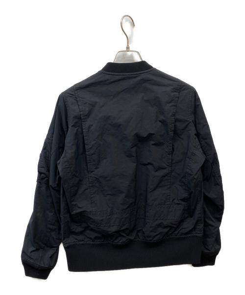 SCYEBASICS（サイベーシックス）SCYEBASICS (サイベーシックス) MA-1ジャケット ブラック サイズ:38の古着・服飾アイテム