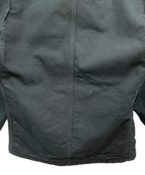 CarHartt（カーハート）CarHartt (カーハート) フード付裏地ブランケットチョアコート ブラック サイズ:40の古着・服飾アイテム