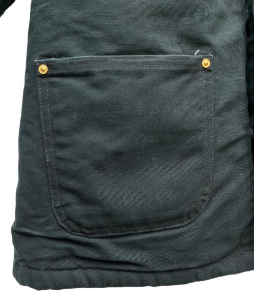 CarHartt（カーハート）CarHartt (カーハート) フード付裏地ブランケットチョアコート ブラック サイズ:40の古着・服飾アイテム