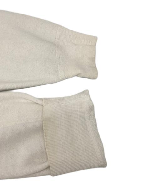 mayo SPRUCE（メイヨー スプルース）mayo SPRUCE (メイヨー スプルース) ヴィンテージ染み込みプリントラグランスウェット ホワイト サイズ:XLの古着・服飾アイテム