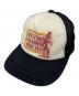 Hysteric Glamour（ヒステリックグラマー）の古着「RIDIN’EASYメッシュキャップ」｜ブラック×ホワイト
