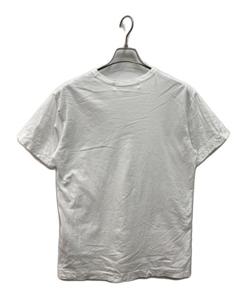 PLAY COMME des GARCONS（プレイコムデギャルソン）PLAY COMME des GARCONS (プレイコムデギャルソン) ハート刺繍ワッペンTシャツ ホワイト サイズ:Lの古着・服飾アイテム