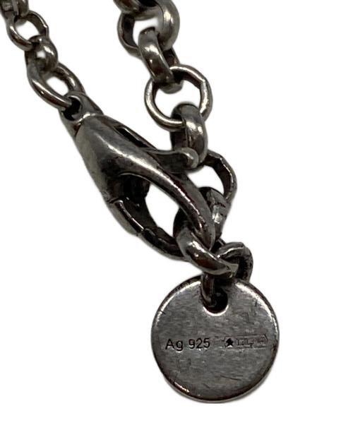 GUCCI（グッチ）GUCCI (グッチ) インターロッキングペンダントネックレス ライトグレーの古着・服飾アイテム