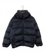 adidasアディダス）の古着「D REGEN MONOGRA ダウンジャケット」｜ネイビー