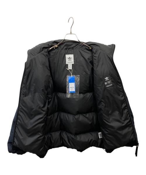 adidas（アディダス）adidas (アディダス) D REGEN MONOGRA ダウンジャケット ネイビー サイズ:Ｌの古着・服飾アイテム