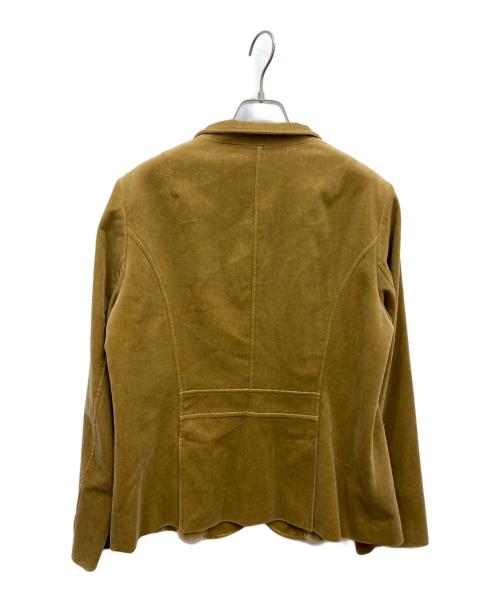 BURBERRY LONDON（バーバリーロンドン）BURBERRY LONDON (バーバリーロンドン) 3Bベロアジャケット ベージュ サイズ:44の古着・服飾アイテム