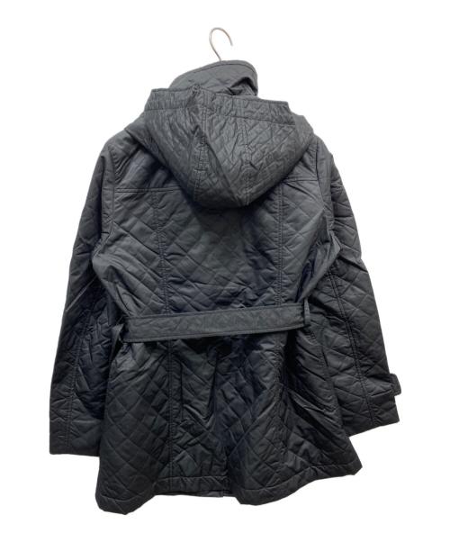 BURBERRY LONDON（バーバリーロンドン）BURBERRY LONDON (バーバリーロンドン) フード付キルティングジャケット ブラック サイズ:44の古着・服飾アイテム