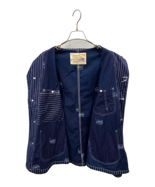 SUGAR CANE（シュガーケーン）SUGAR CANE (シュガーケーン) カバーオール ネイビー サイズ:不明の古着・服飾アイテム