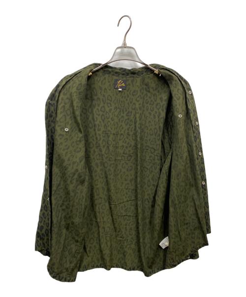 Needles（ニードルズ）Needles (ニードルズ) レオパードシャツ グリーン サイズ:Sの古着・服飾アイテム