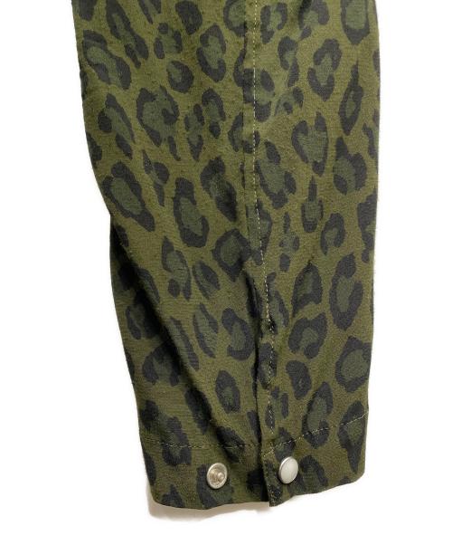 Needles（ニードルズ）Needles (ニードルズ) レオパードシャツ グリーン サイズ:Sの古着・服飾アイテム