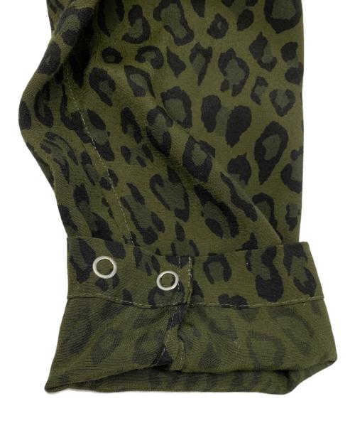 Needles（ニードルズ）Needles (ニードルズ) レオパードシャツ グリーン サイズ:Sの古着・服飾アイテム