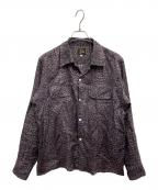 Needlesニードルズ）の古着「Cut-Off Bottom Classic Shir」｜パープル